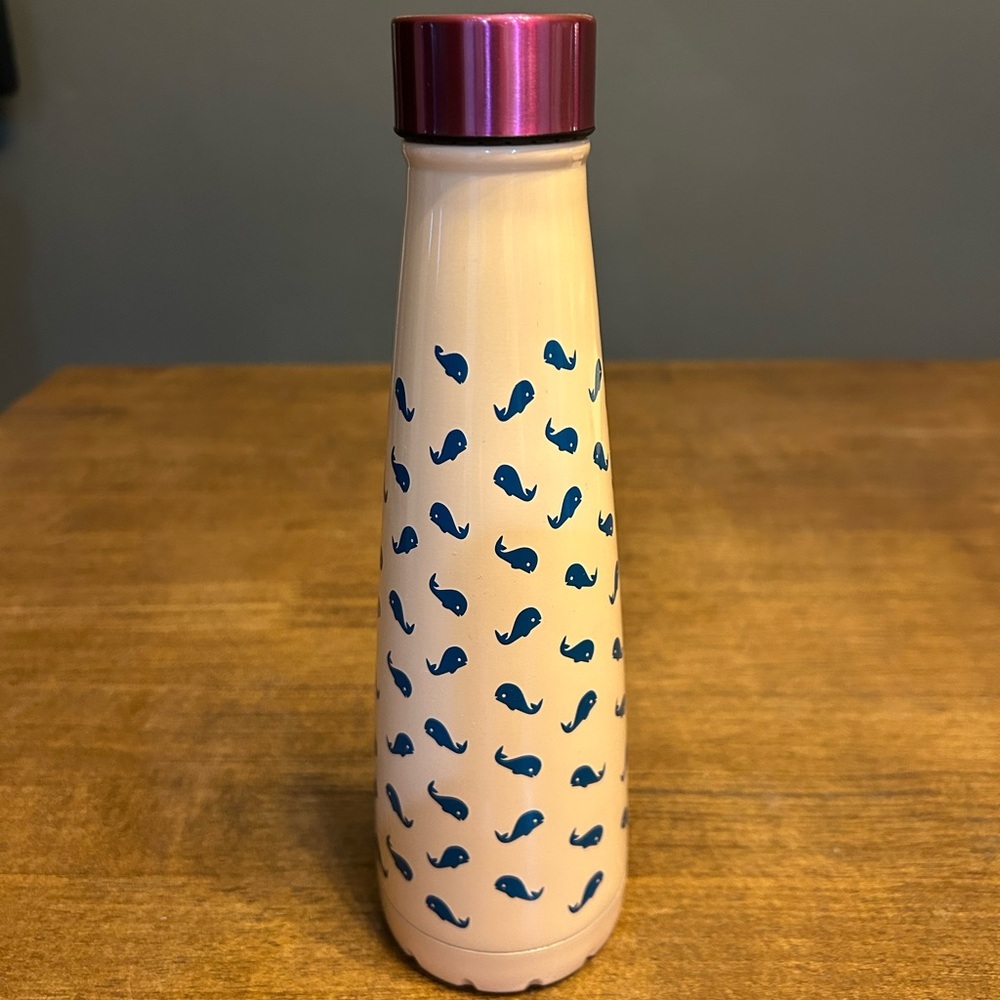 S’ip by S’well Stainless Steel Pink Whale Watch 15 oz Water Bottle - Picture 4 of 8